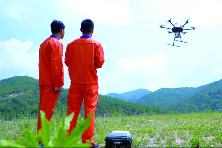 佛罗镇无人机倾斜摄影巡检拍摄